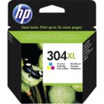 Cartuccia Inkjet Originale Hewlett Packard 304XL Colori
