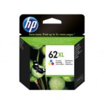 Cartuccia Inkjet Originale Hewlett Packard 62XL Colori